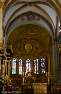 The High Altar of the Basilica, completed in 1865 